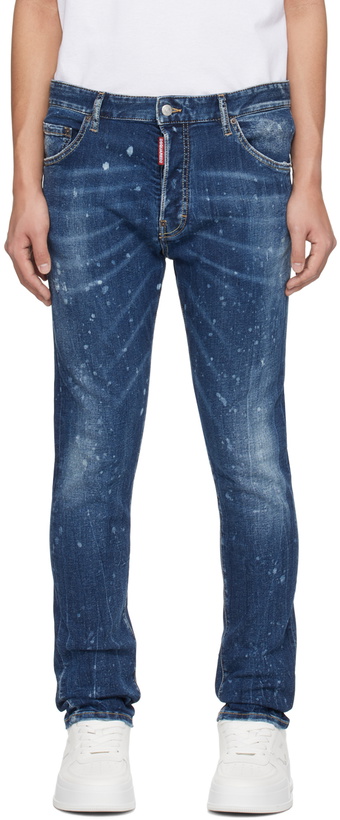 Photo: Dsquared2 Navy Cool Guy Jeans