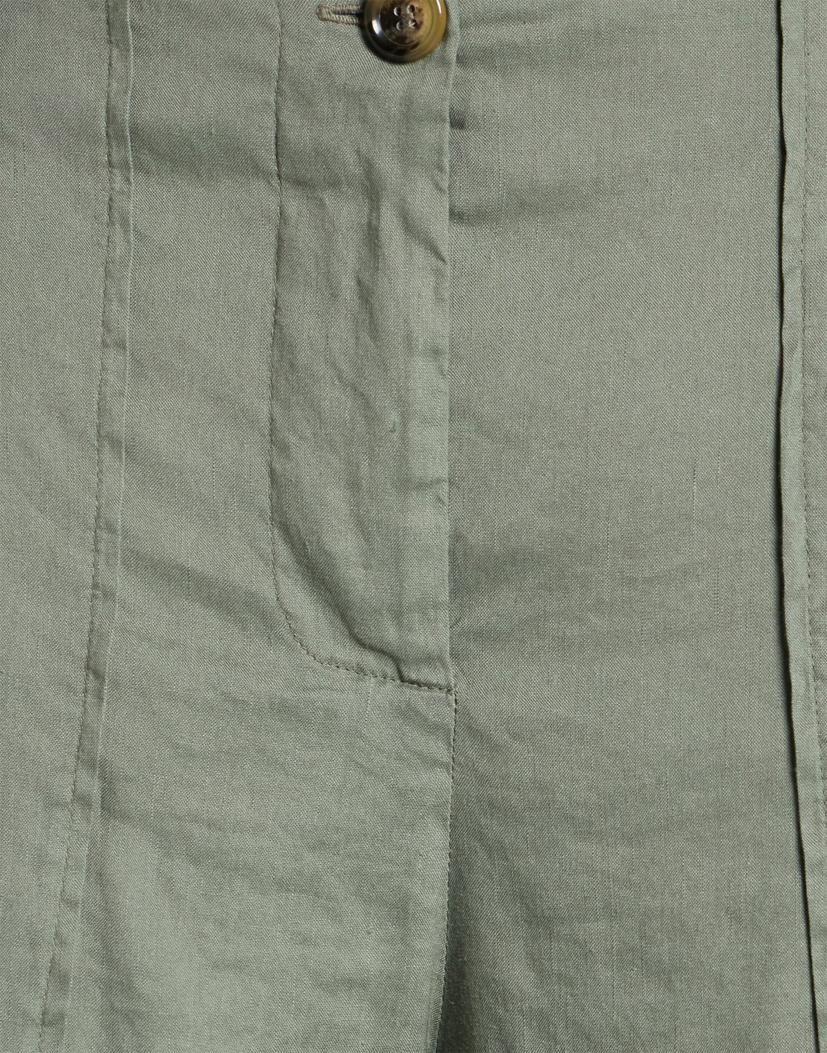 Alessia Santi Womens Pants Military in Green