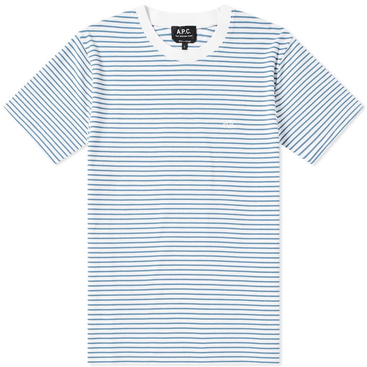 Photo: A.P.C. Stripe Pique Tee