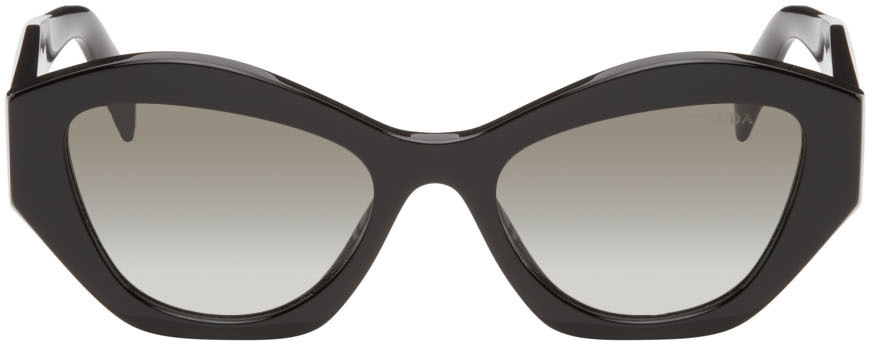 PRADA プラダ　サングラス キャットアイ ブラック SPR16P-A Prada Eyewear キャットアイ サングラス | ブラック | FARFETCH JP
