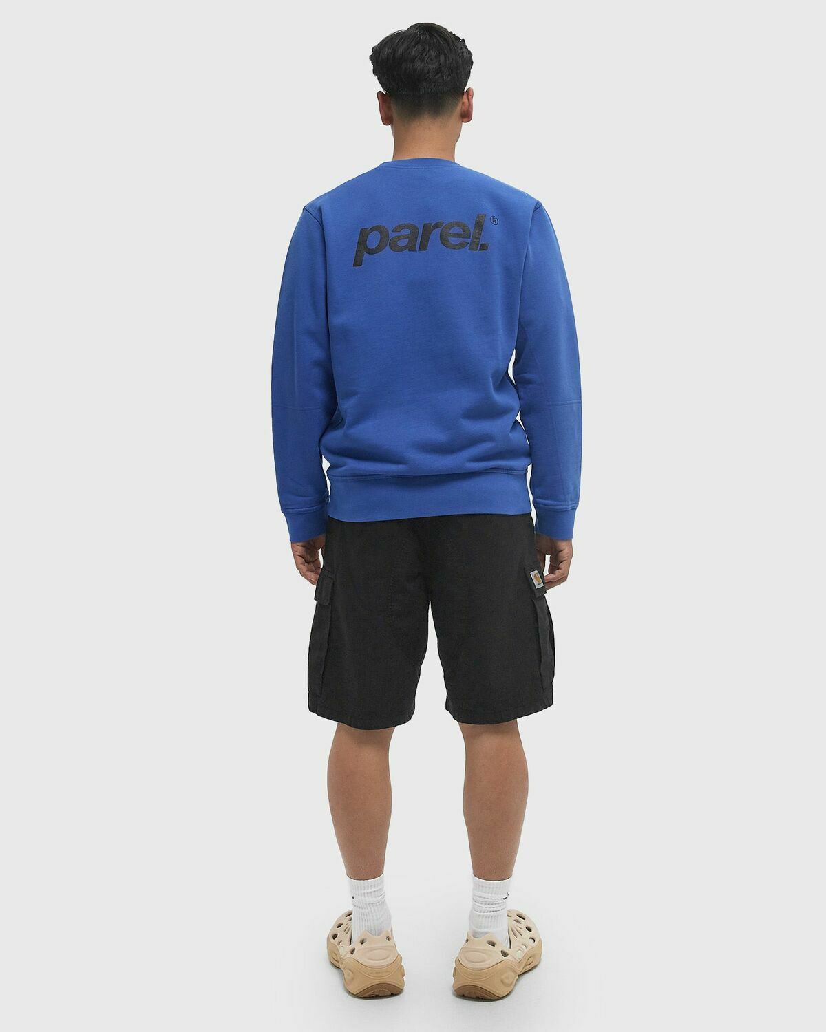 Parel studios BP Crewneck Blue Mens Sweatshirt