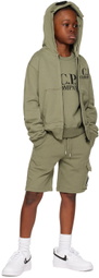 C.P. Company Kids Kids Green Basic Goggle Jacket
