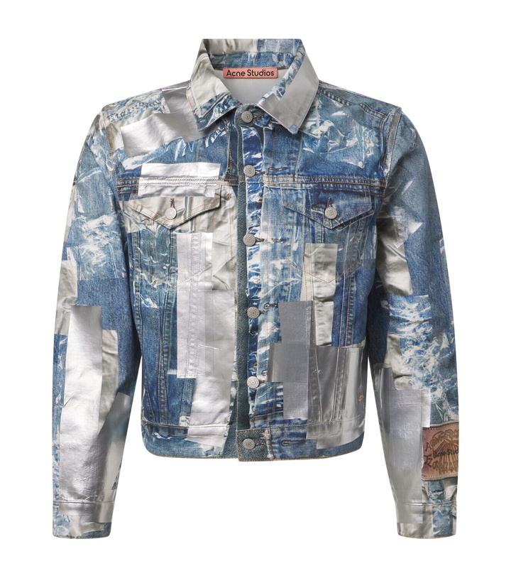 Photo: Acne Studios Printed denim jacket