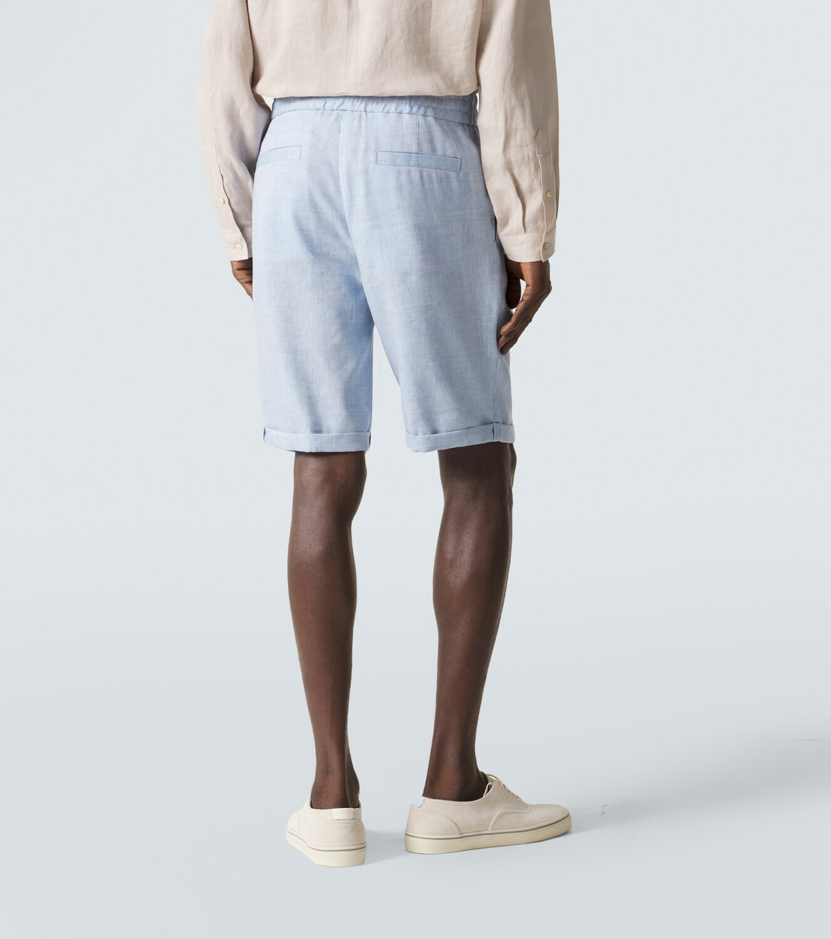 Brunello Cucinelli Linen and wool Bermuda shorts