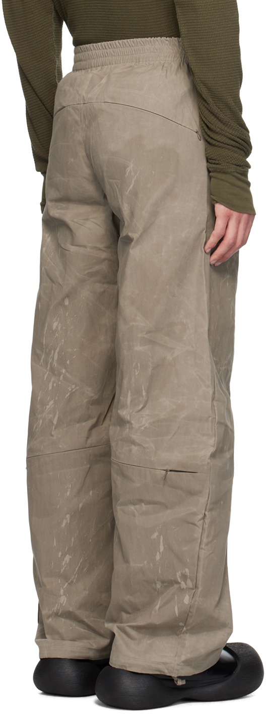 Seventh Taupe Bow Tech Pants