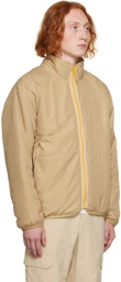 The North Face Beige Cedarfall Reversible Jacket