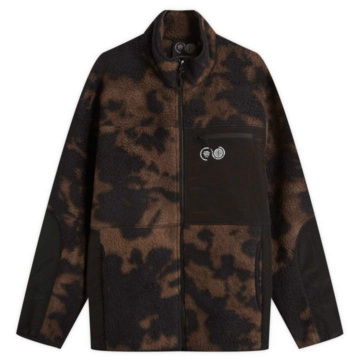 Photo: Purple Mountain Observatory Men's Borg Sherpa Fleece Jacket in Tie Dye