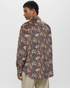 Drôle De Monsieur La Shirt Velours Paisley Multi - Mens - Longsleeves