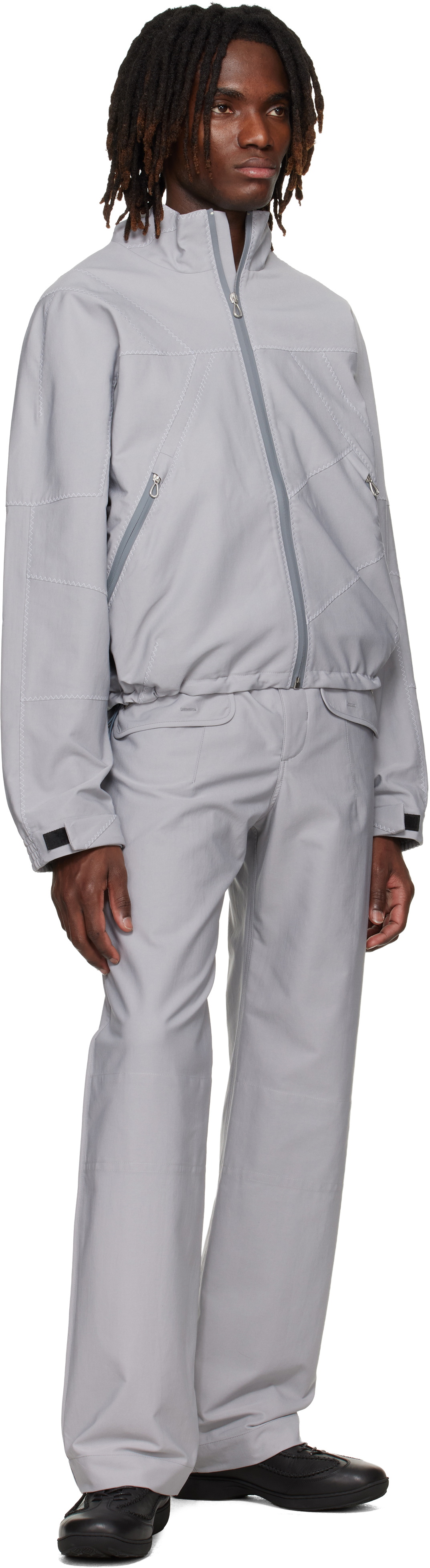 Kiko Kostadinov Gray Komlo Trousers