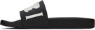 AMIRI Black Poolslide Sandals