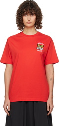 Kenzo Red Kenzo Paris VERDY Edition Embroidered T-shirt