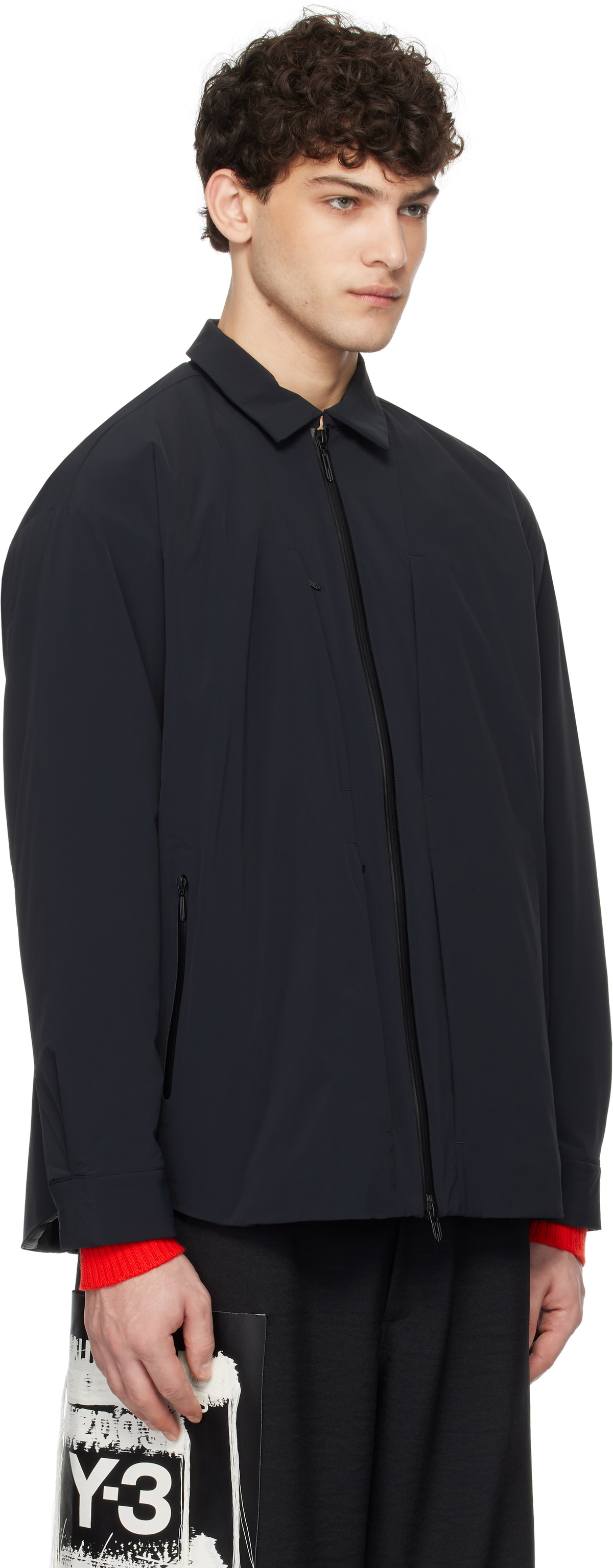 Descente ALLTERRAIN Black Lightweight Insulated Shirt Jacket