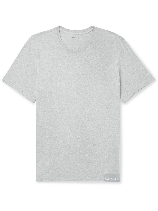 Photo: Calvin Klein Underwear - Cotton and Lyocell-Blend Jersey T-Shirt - Gray