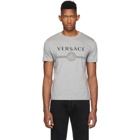 Versace Grey Logo Medusa T-Shirt