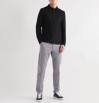 Hugo Boss - Slim Fit Cotton Polo Shirt - Black