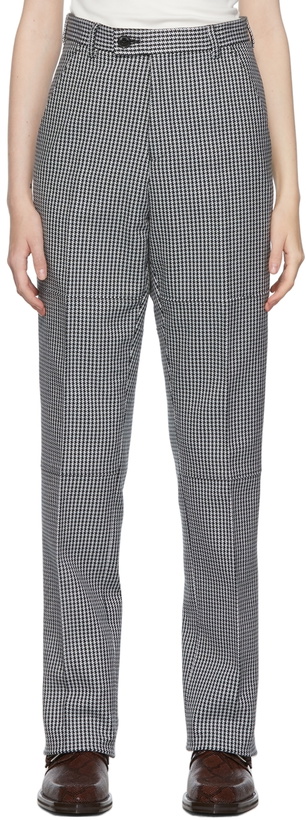 Photo: Martine Rose Black & White Houndstooth Trousers