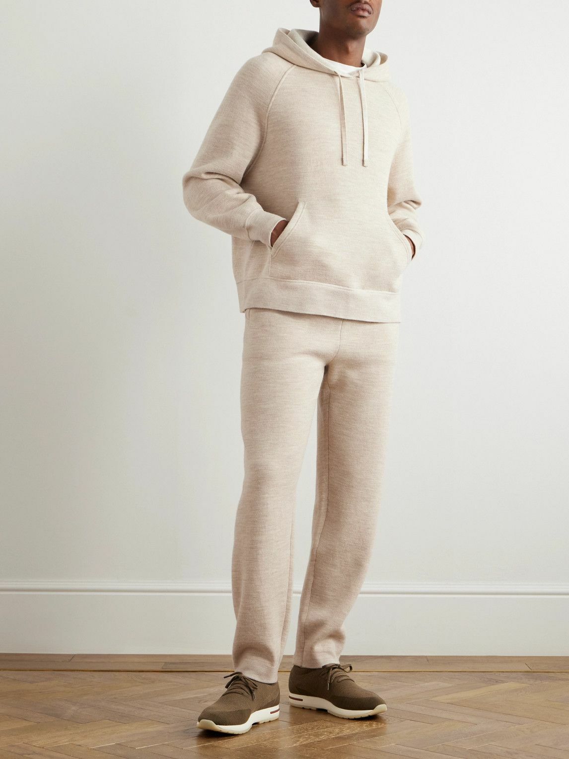 Loro Piana - Sassiglioni Wool Hoodie - Neutrals