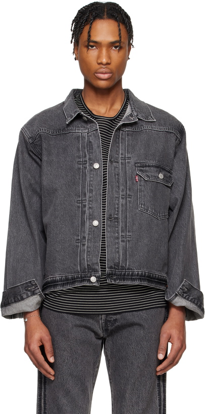 Photo: UNDERCOVER Gray Levi's Edition Type I Denim Jacket