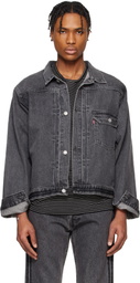 UNDERCOVER Gray Levi's Edition Type I Denim Jacket