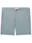 Onia - Calder Mid-Length Gingham Swim Shorts - Blue