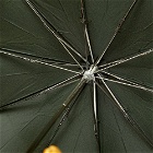 London Undercover Whangee Telescopic Umbrella in Olive Green