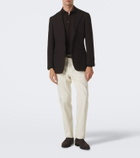 Thom Sweeney Cashmere and silk polo sweater
