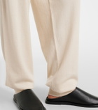 Jardin des Orangers Cotton and cashmere sweatpants