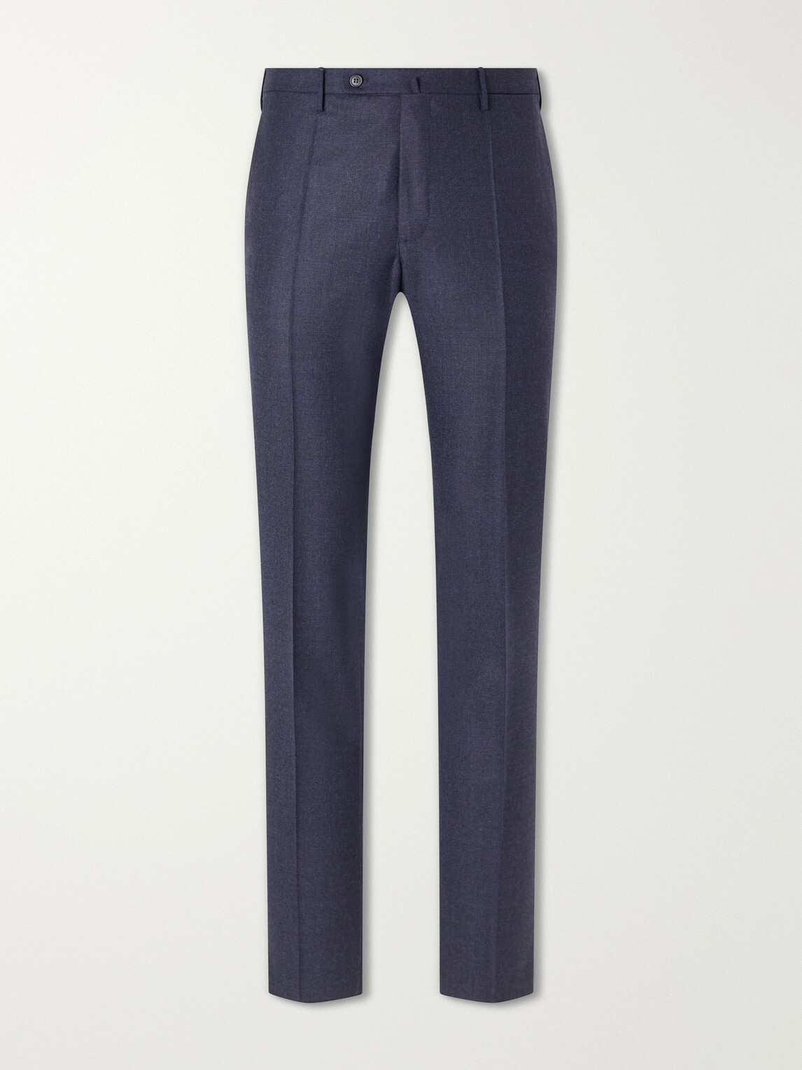 Slowear - Straight-Leg Wool and Cashmere-Blend Trousers - Blue