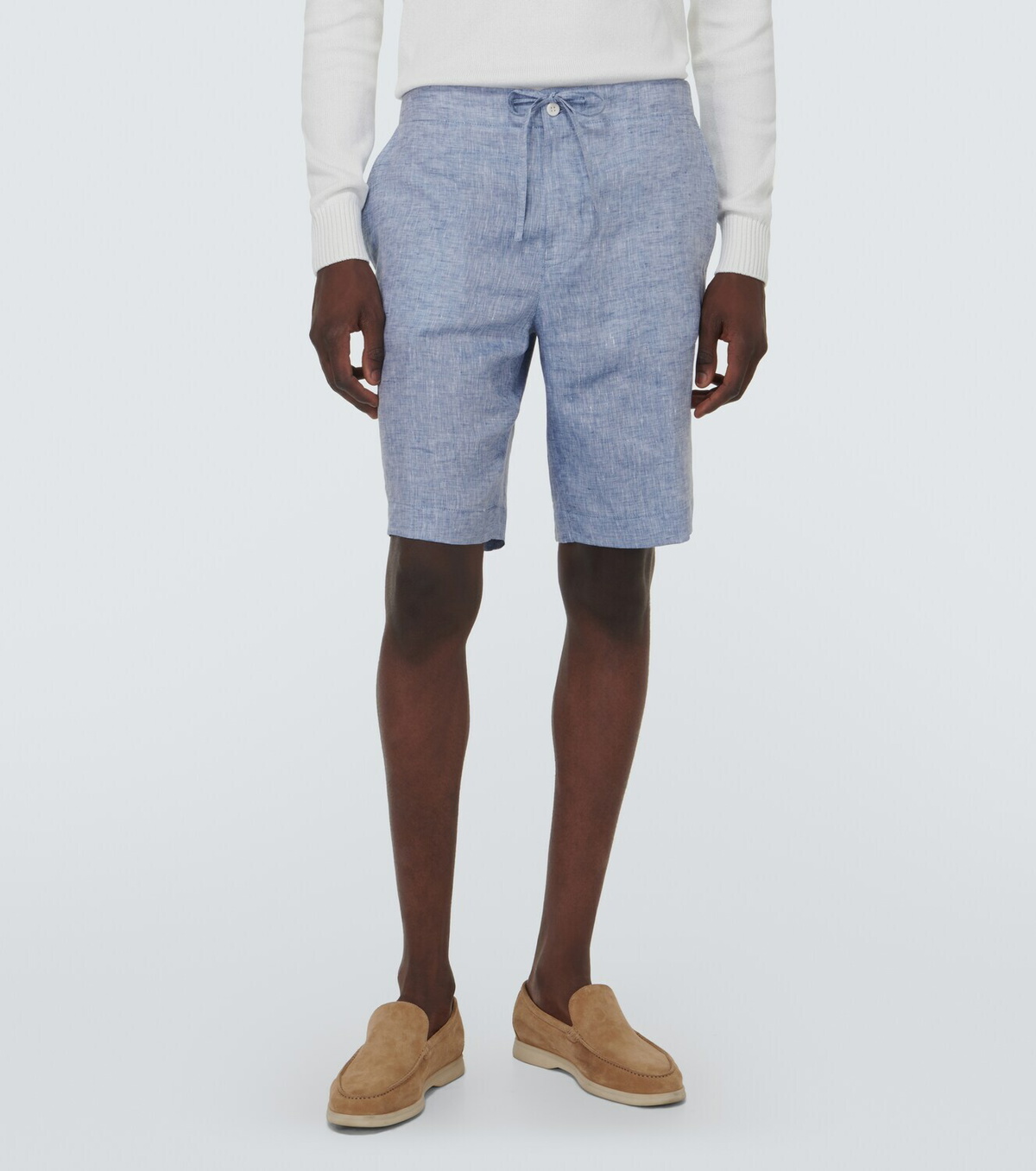 Loro Piana Bermuda linen shorts
