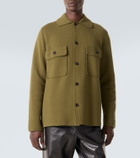 Allude Wool and cashmere overshirt