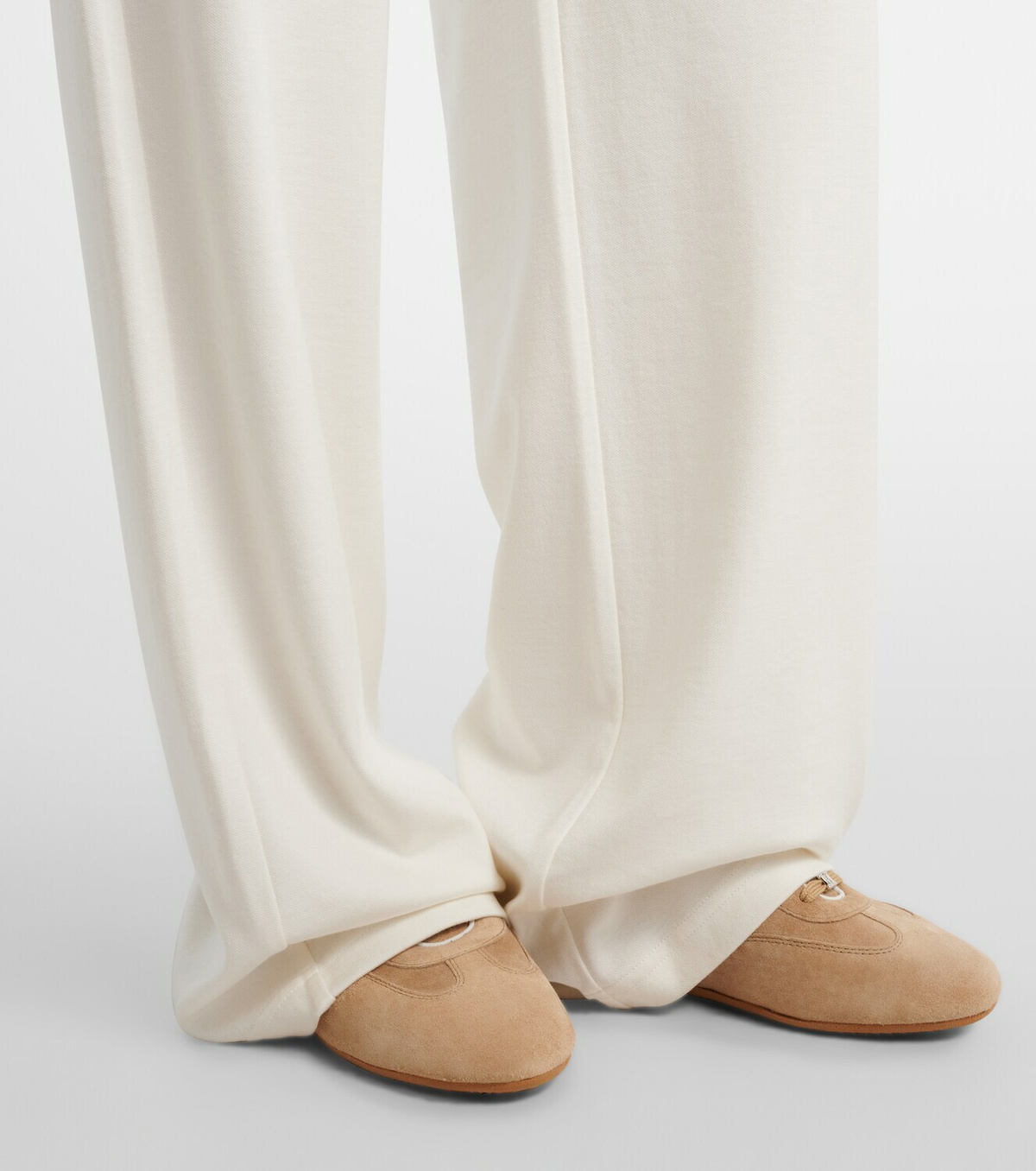 Max Mara Cotton and silk-blend sweatpants