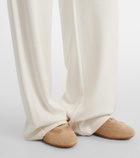 Max Mara Cotton and silk-blend sweatpants