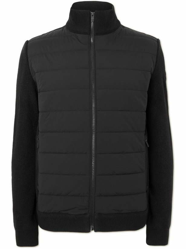 Photo: Fusalp - Lissandre IV Slim-Fit Panelled Quilted Wool-Blend Ski Jacket - Black
