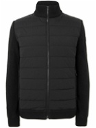 Fusalp - Lissandre IV Slim-Fit Panelled Quilted Wool-Blend Ski Jacket - Black