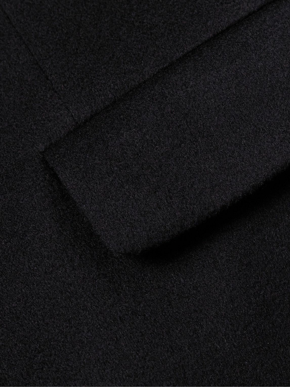 Paul Smith - Slim-Fit Wool and Cashmere-Blend Felt Coat - Black