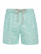 MC2 Saint Barth Comfort Light Classic Stretch Swim Shorts With Flower Print