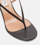 Aquazzura Bikini leather thong sandals