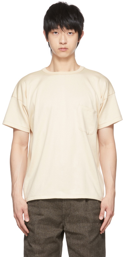 Photo: Taiga Takahashi Beige Cotton T-Shirt