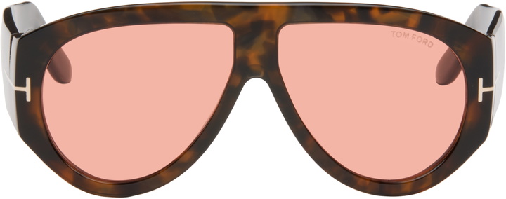 Photo: TOM FORD Brown Bronson Sunglasses