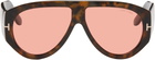 TOM FORD Brown Bronson Sunglasses
