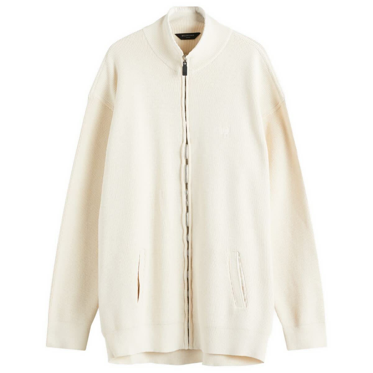 Balenciaga Men's Intertwined Sweater in Beige
