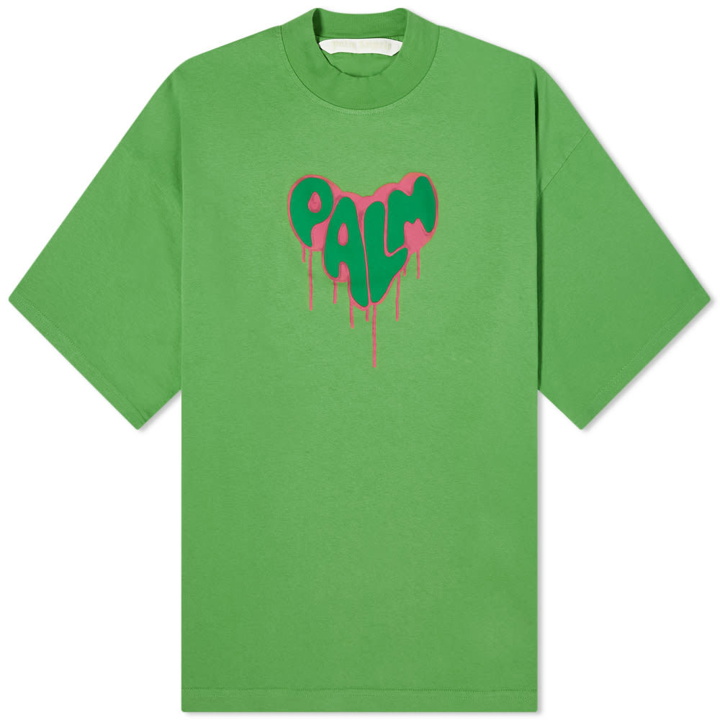 Photo: Palm Angels Spray Heart Loose Tee