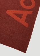 Acne Studios - Logo Jacquard Scarf in Red