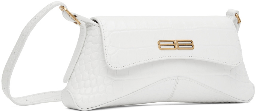 Balenciaga White Small XX Flap Bag Balenciaga