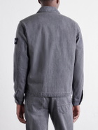 Stone Island - STONE ISLAND DENIM Organic Cotton Jacket - Gray