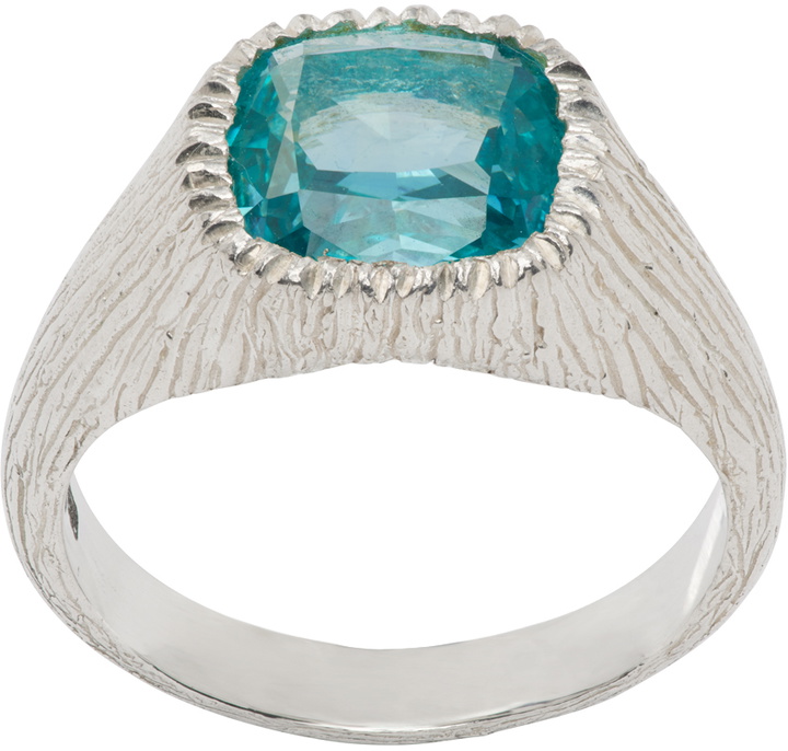 Photo: Bleue Burnham Silver Nature's Smile Ring