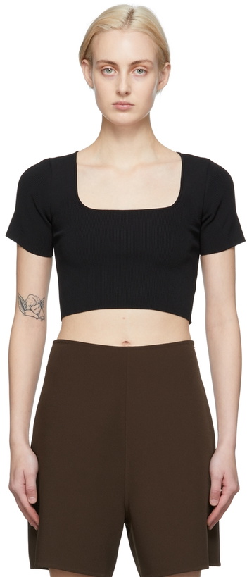 Photo: Arch The Black Cropped T-Shirt
