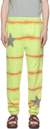 Collina Strada Green Star Lounge Pants