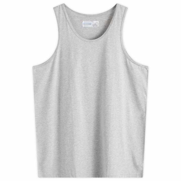 Photo: Comme des Garçons SHIRT Men's x Sunspel Vest in Grey