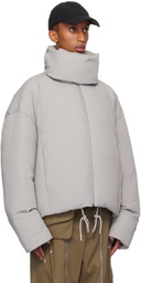 A. A. Spectrum Gray Malvern Down Jacket